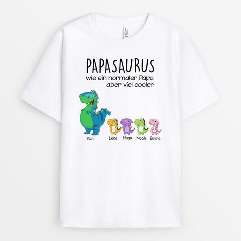 Personalisiertes Opasaurus Papasaurus T-Shirt T-Shirt zum 50. Geburtstag Mann[product]
