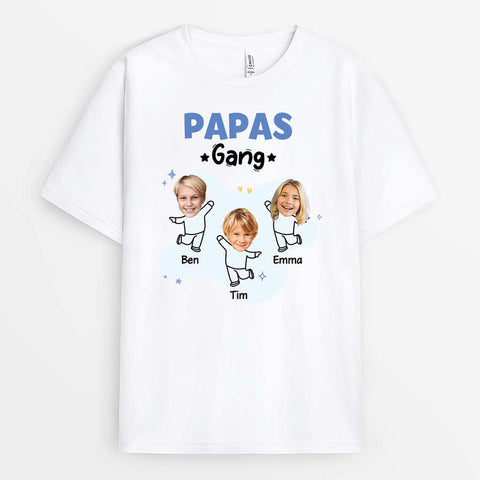 Personalisiertes Papas/Opas Bande T-Shirt Geschenke für Männer zum 40 Geburtstag[product]