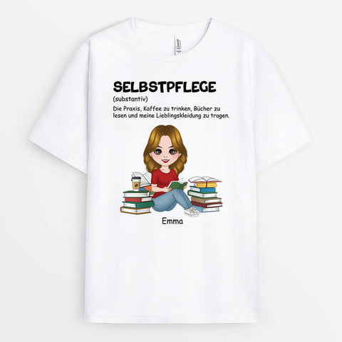 Personalisiertes Selbstfürsorge Definition T-shirt T Shirts zum 18 Geburtstag[product]
