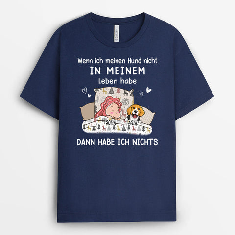 Personalisiertes Wenn Ich Meinen Hund Nicht HabeT-Shirt Geschenk für Freundin Lustig[product]