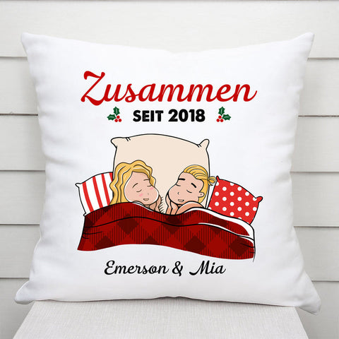 Personalisiertes Zusammen Seit Kissen Lustige Geschenke für die Beste Freundin