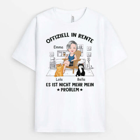 Selbstbewusste T Shirts Mit Sprüchen Für Damen offiziell in rente[product]