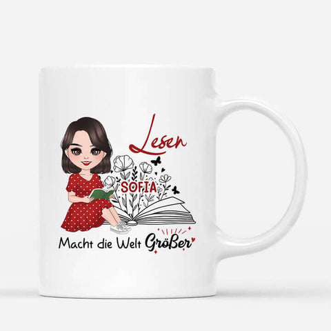 Originelle Geschenkideen Mädchen 10 Jahre persönliche tasse für Buchliebhaber[product]