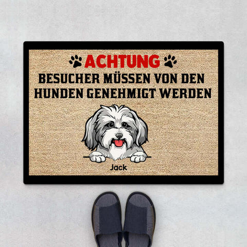 Praktische Geschenk Für Neue Hundebesitzer personalisierte fußmatten für haustier[product]