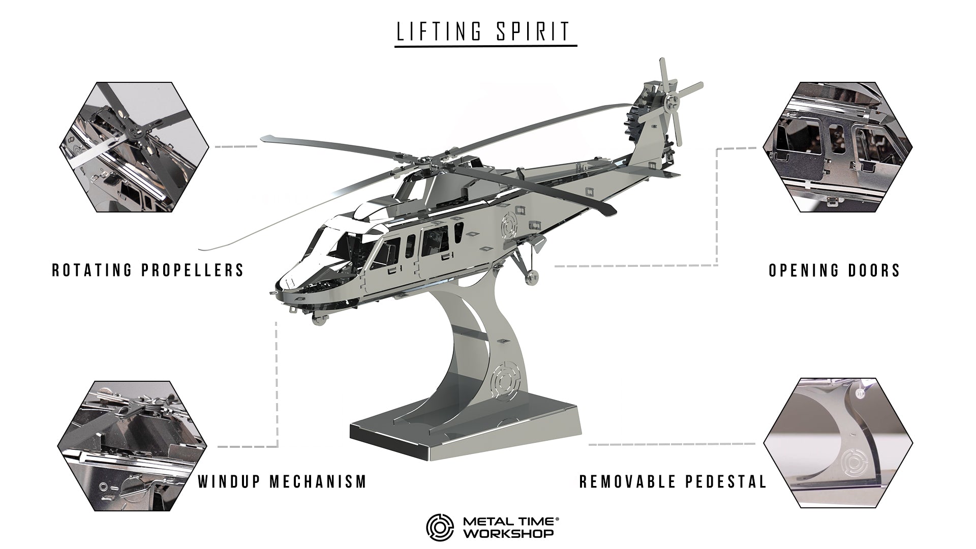 Modell: LIFTING SPIRIT HELICOPTER