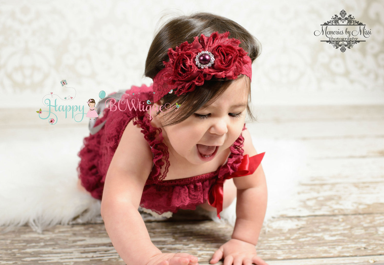 baby girl dress burgundy