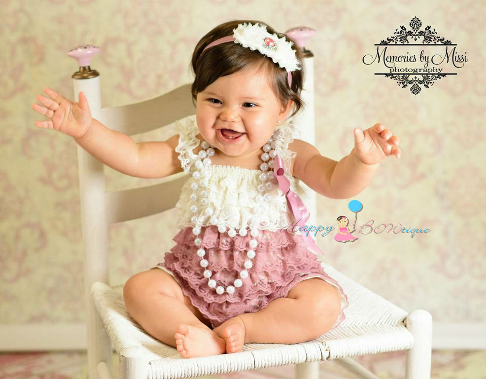 lace baby outfit