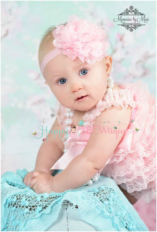 baby flower headband