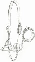 Original Weaver Livestock Show Halter Sketch