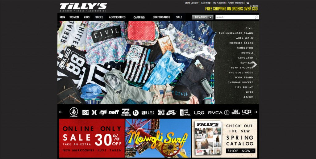 Tillys Spring 2014