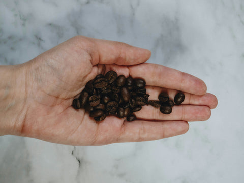 dark roasted robusta beans