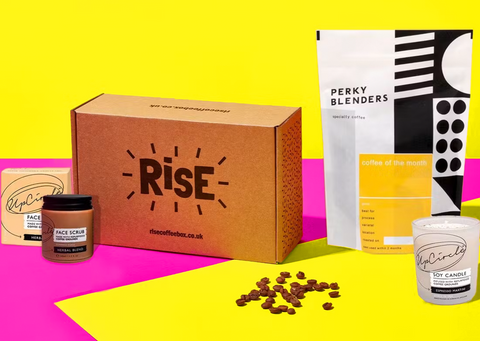 Rise coffee beauty box