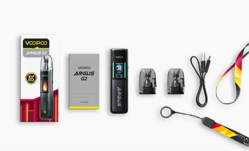 สินค้าภายในกล่อง Voopoo argus g2 pod kit