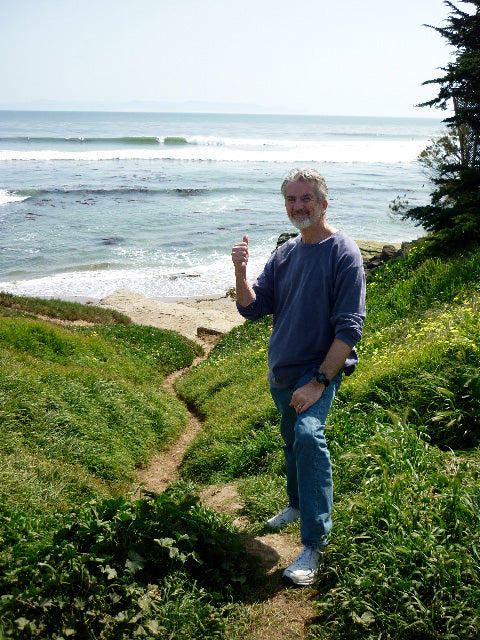 Jim Phillips enjoys a clean coast!