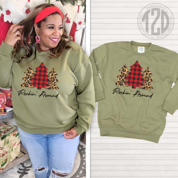 Rockin Around the Christmas Tree T2D Sweatshirt