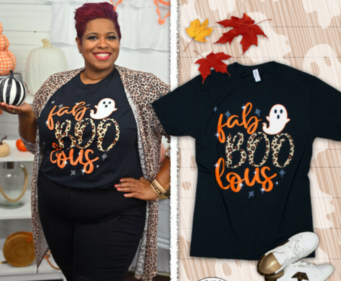 Fab - BOO - lous Halloween T-Shirt