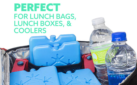 Kona BBQ Lunch Box Slim Ice Packs - Blue, Reusable Freezer Packs for Lunch  Box, Cooler, & Freezer 