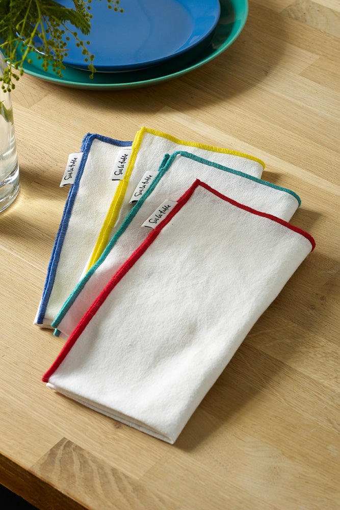 2/3/5 PCS/SET Ménage Cuisine Serviettes Absorbant Épais Double-couche Lingette  Microfibre Cuisine Serviette