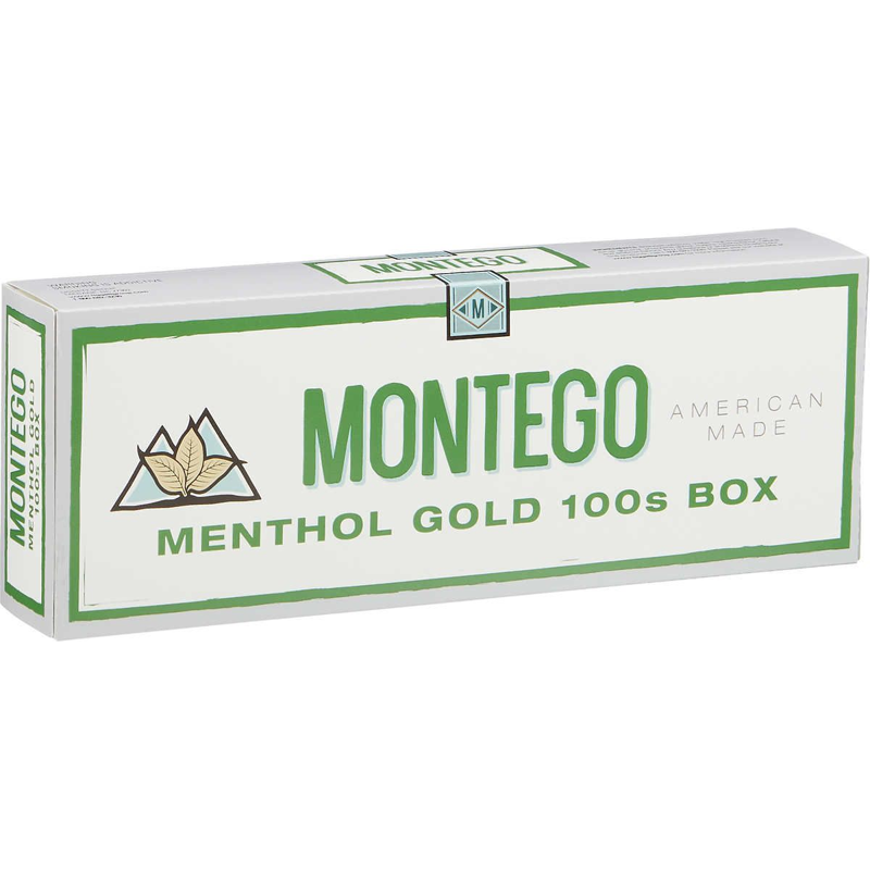 Montego Menthol Gold 100 Box 1 CTN - House Of Spirits product image