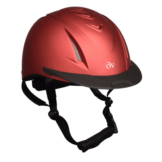Metallic Schooler Helmet - Blue – Ovation Riding