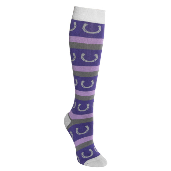 Zocks Non-Compression-Eggplant