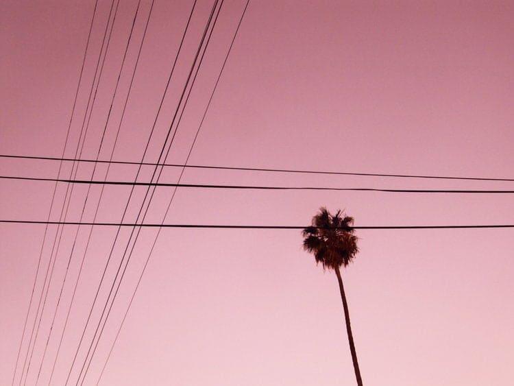 Vintage Druck Candy Sky von Océane BURET