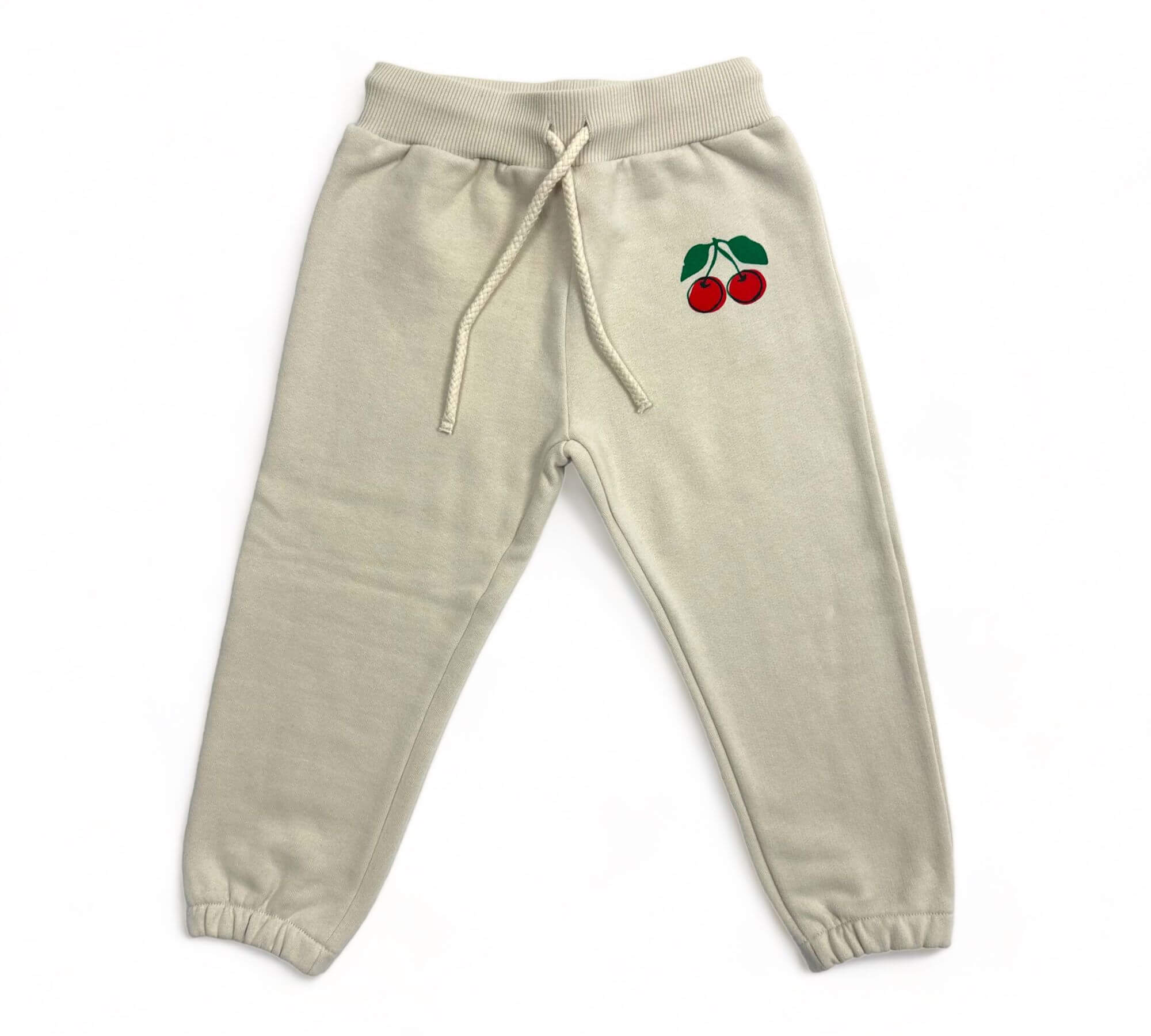 Se Cherry Bottom Sweatpants - 3-4y - 104cm hos Lil Paradise Copenhagen