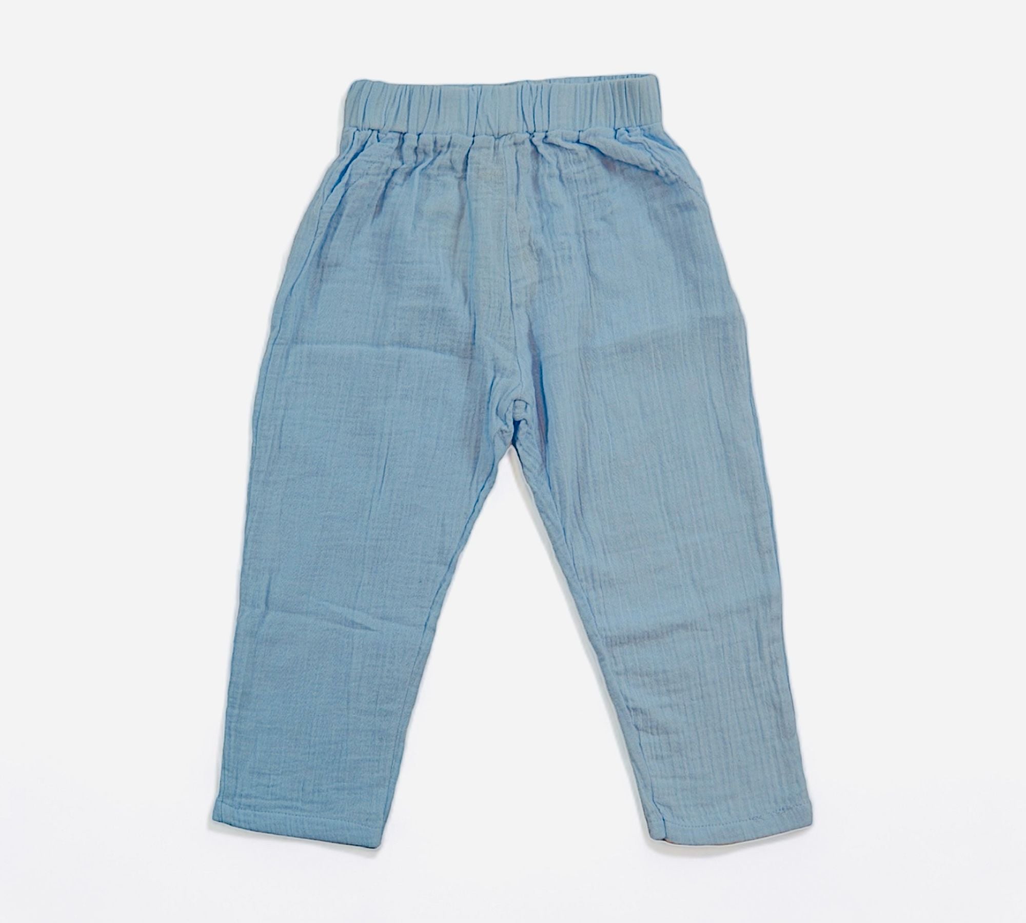 Se Breeze pants - Light blue - 6-9m - 74cm hos Lil Paradise Copenhagen