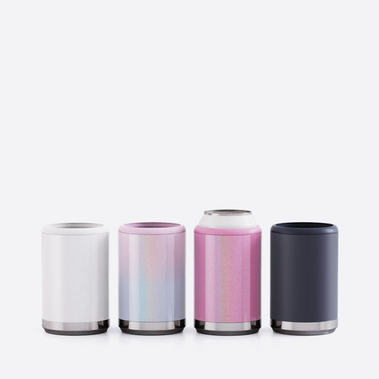 Maars Skinny Can Cooler for Slim Beer & Hard Seltzer | Stainless Steel 12oz  Koozy Sleeve, Double Wall Vacuum Insulated Drink Holder - Blush Floral