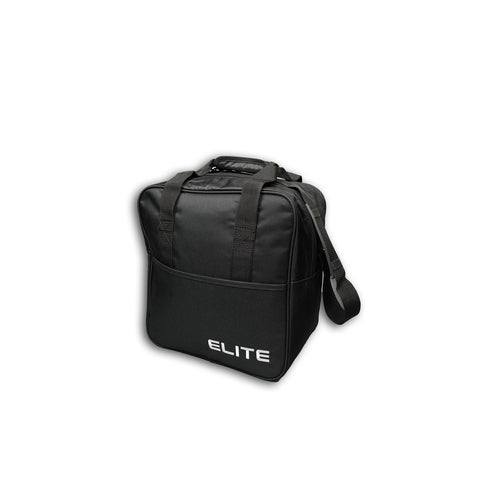 Elite Single Tote Black Bowling Bag | Bowling Ball Bag – EliteBowling.com