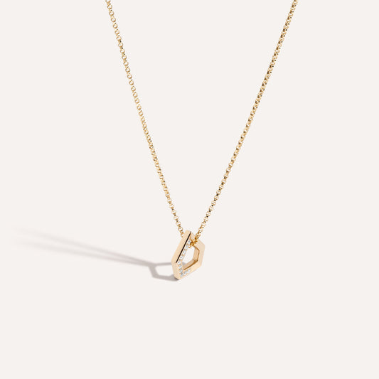 Louis Vuitton LV & ME Letter 'L' Pendant Necklace - Brass Pendant