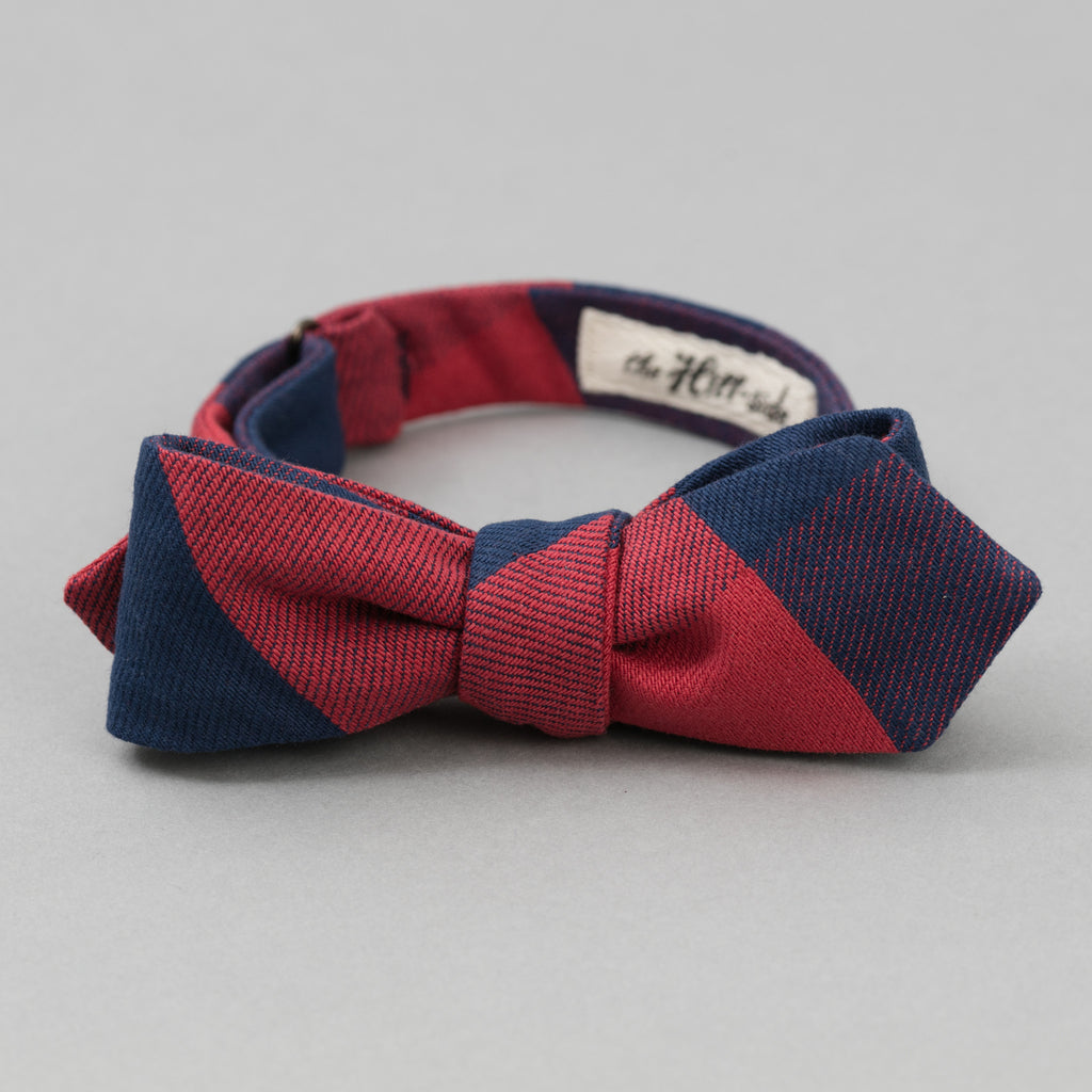 The-Hill-Side-Bow-Tie-Indigo-Red-Flannel