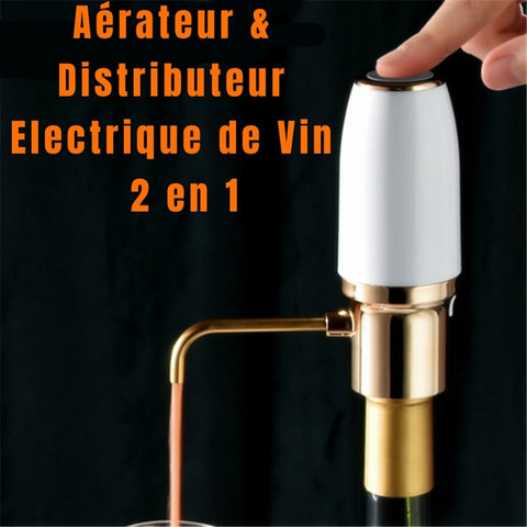 aerateur vin distributeur vin