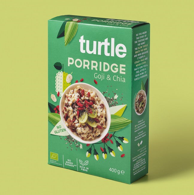 Porridge Goji & Chia – Turtle - Better Breakfast!