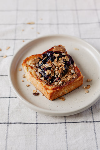 Brioche mit Haselnussbutter