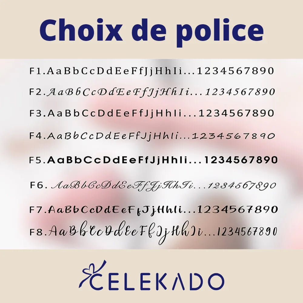 choix de police