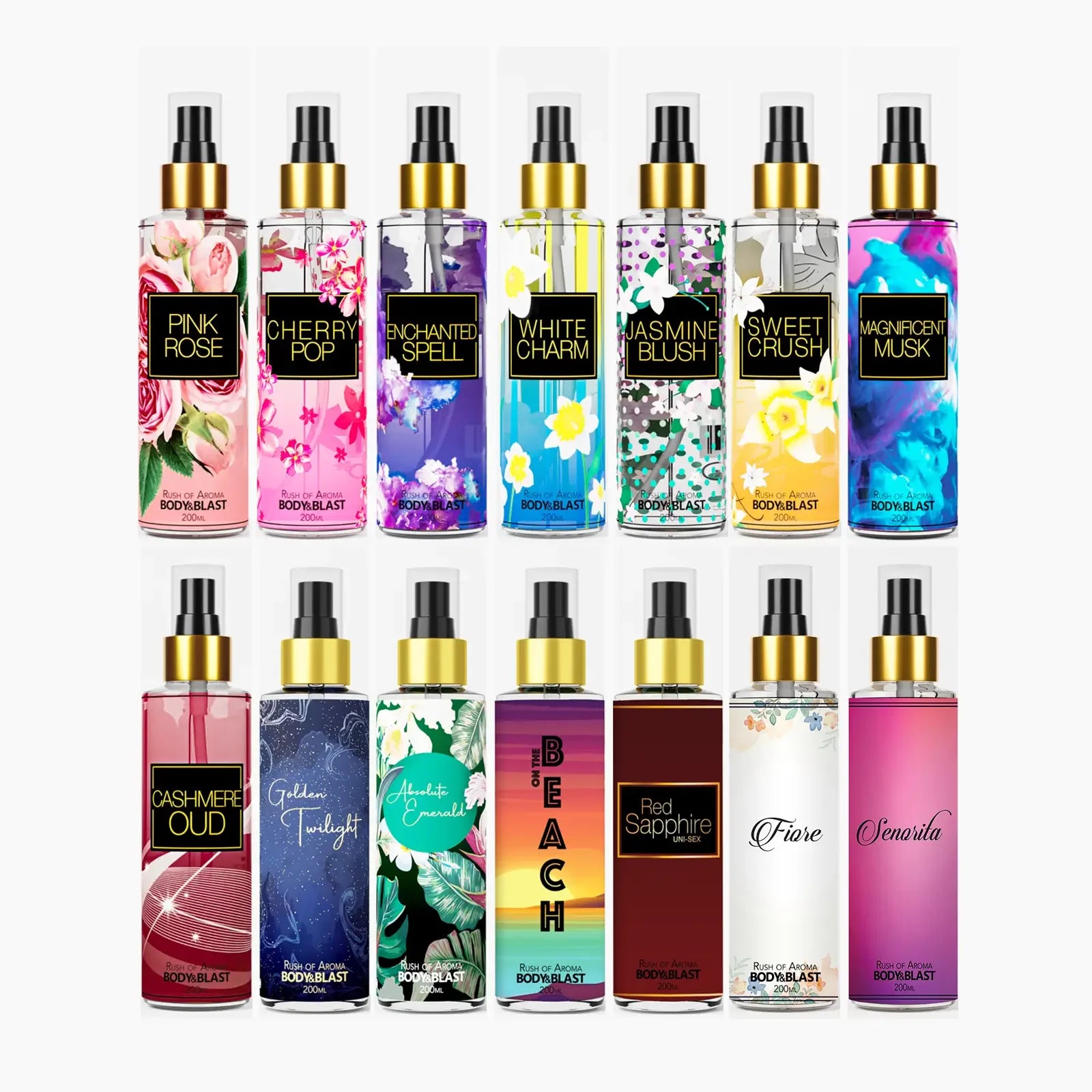 Product image for Limited Time Offer Buy all Body mist 200ml at 20% OFF