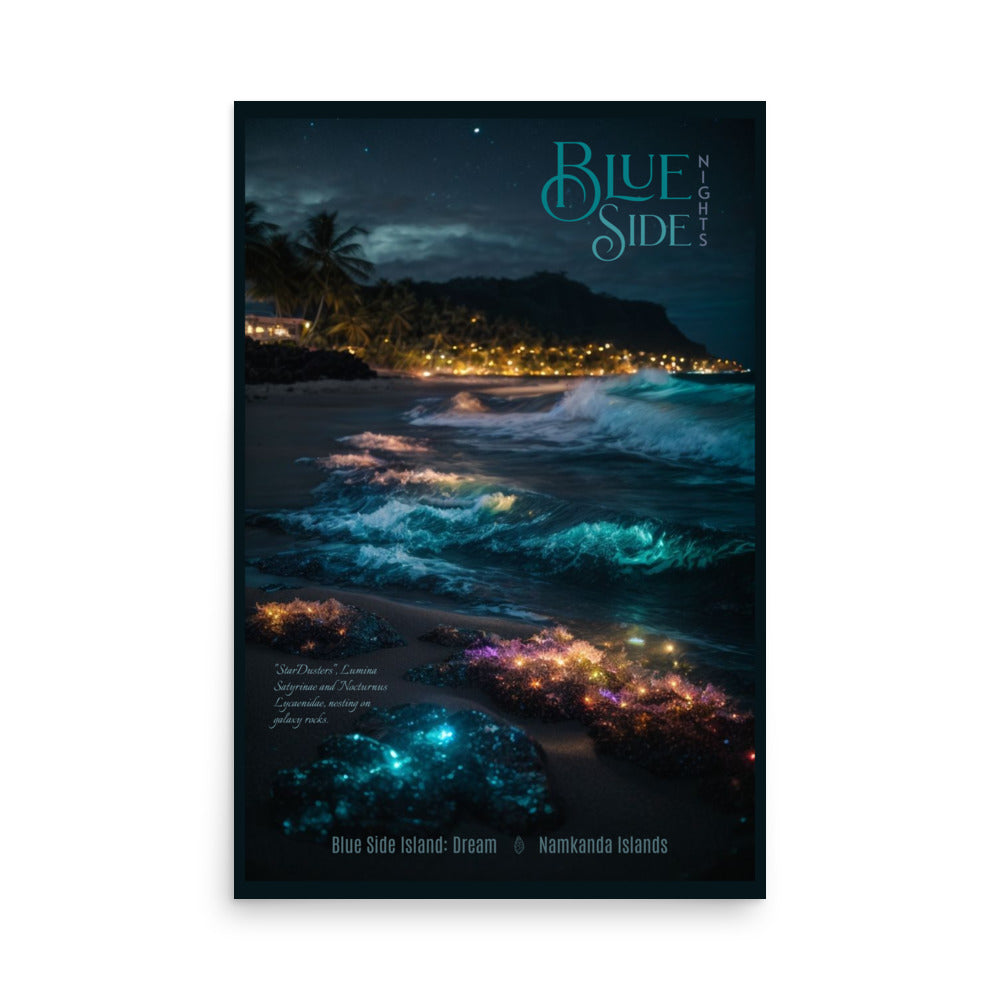 Blue Side Nights Print