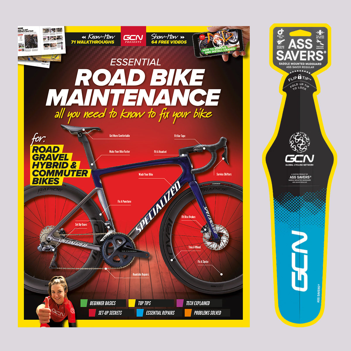 GCN's Essential Road Bike Maintenance - with FREE Ass Saver