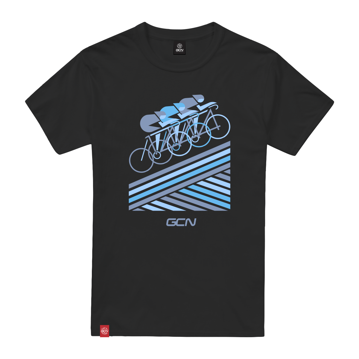 GCN Retro Climbs T-Shirt - Black