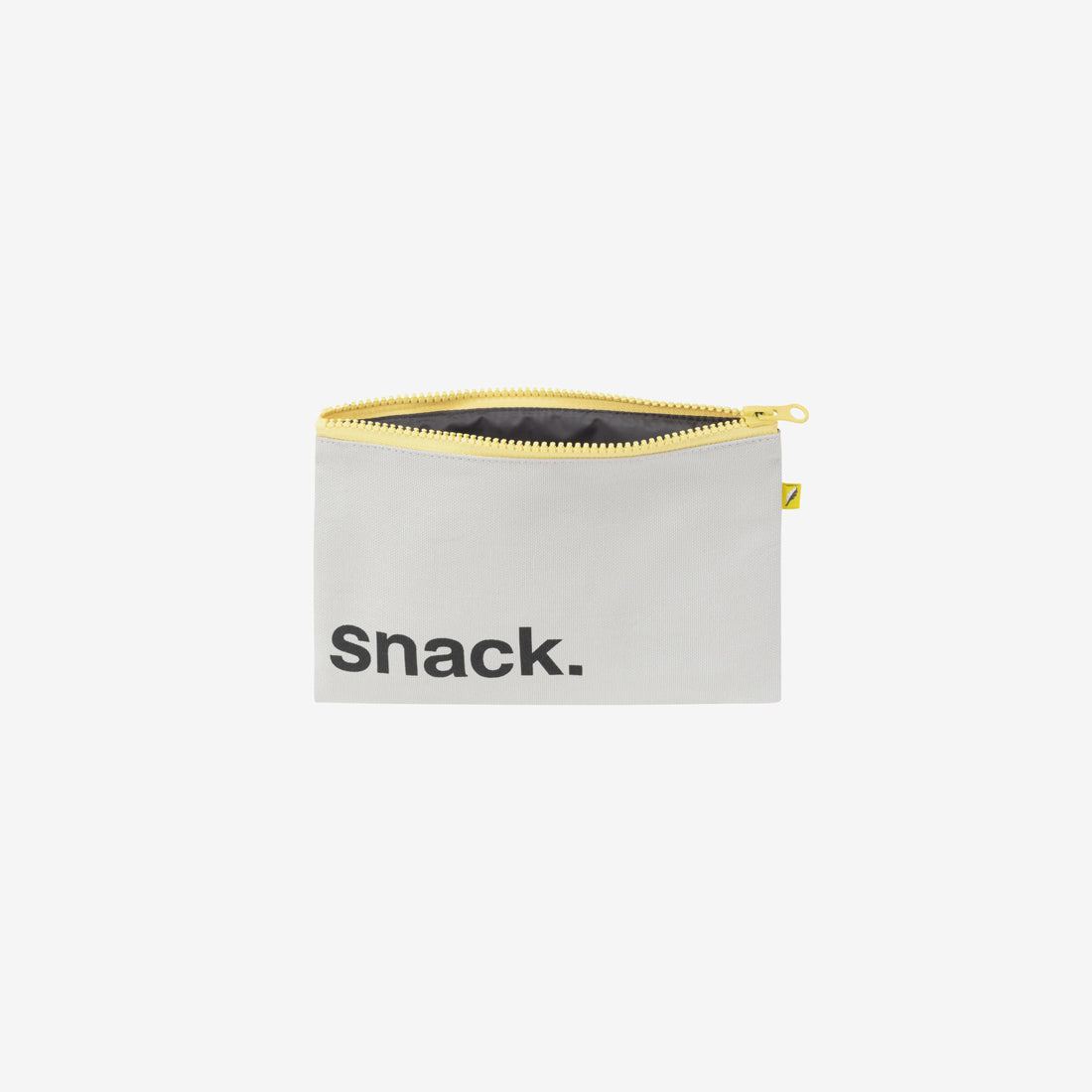 Organic Canvas + rPET Zip Snack Pack - Black