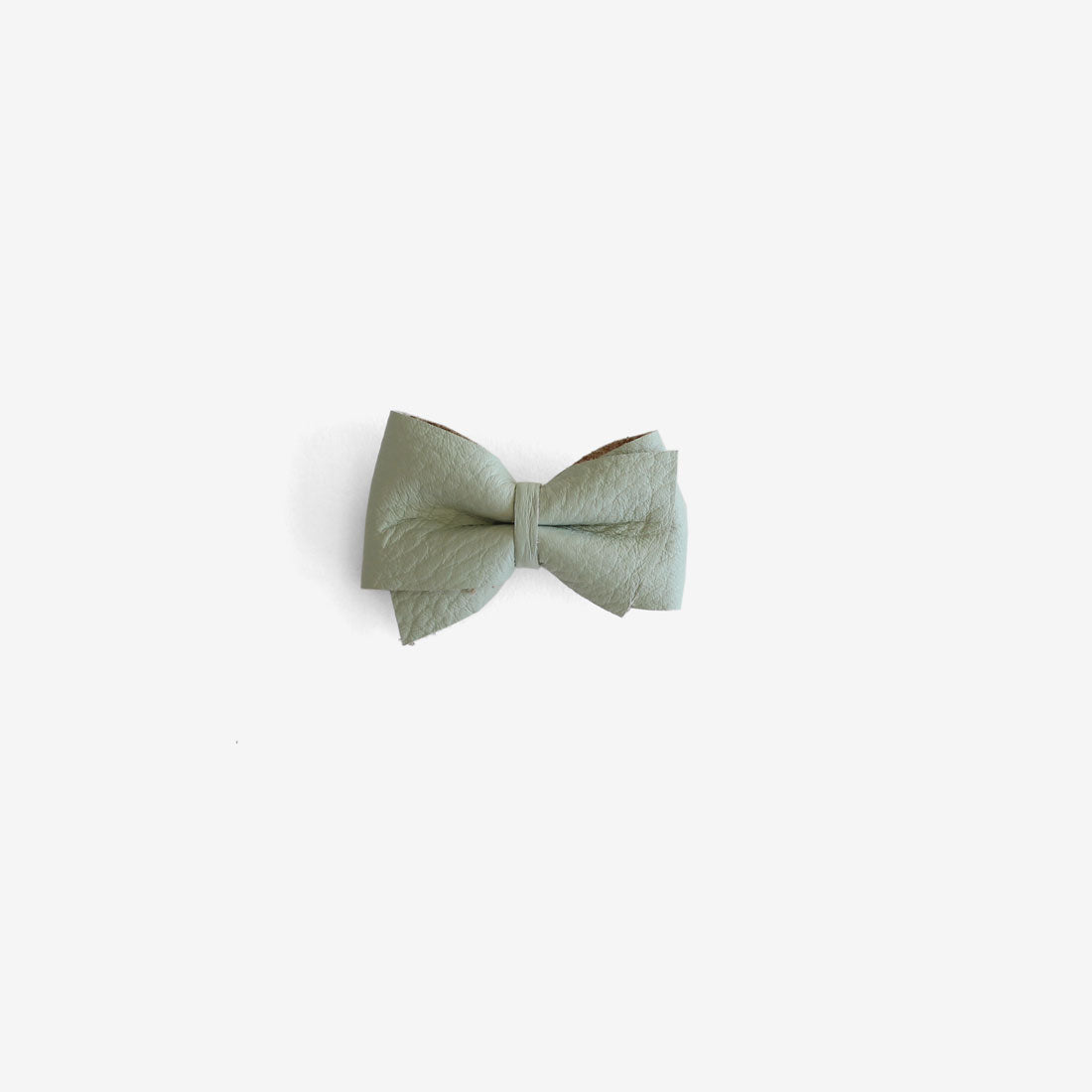 Blaire Petite Leather Bow Clip - Dixon