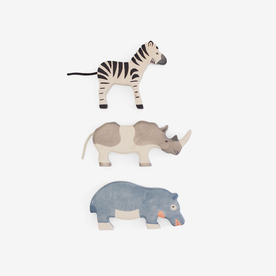 Holztiger Safari Animals Set of 3