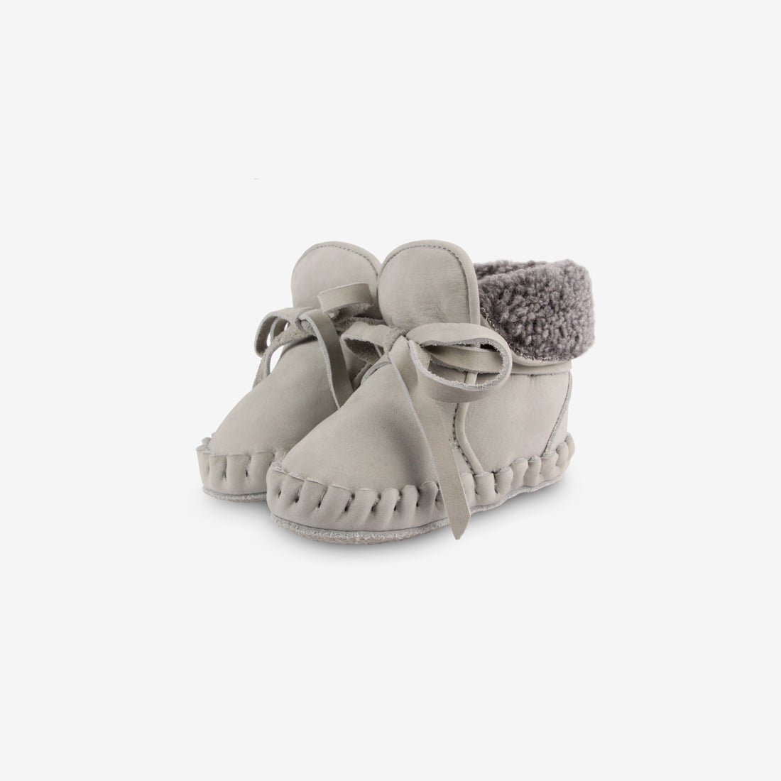 Jaya Shearling Leather Baby Boots 