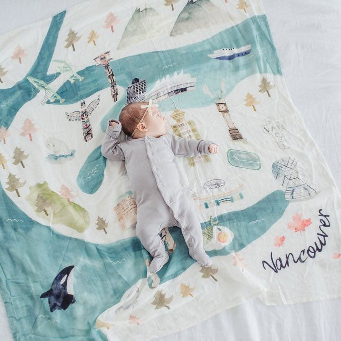 bamboo cotton swaddle