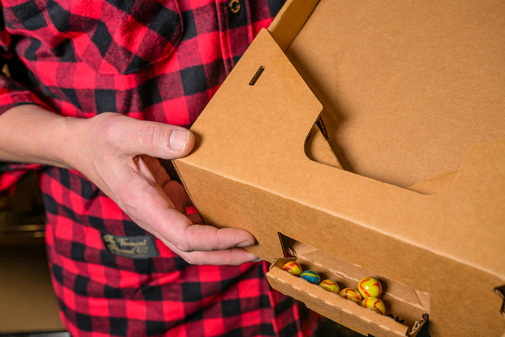 cardboard pinball