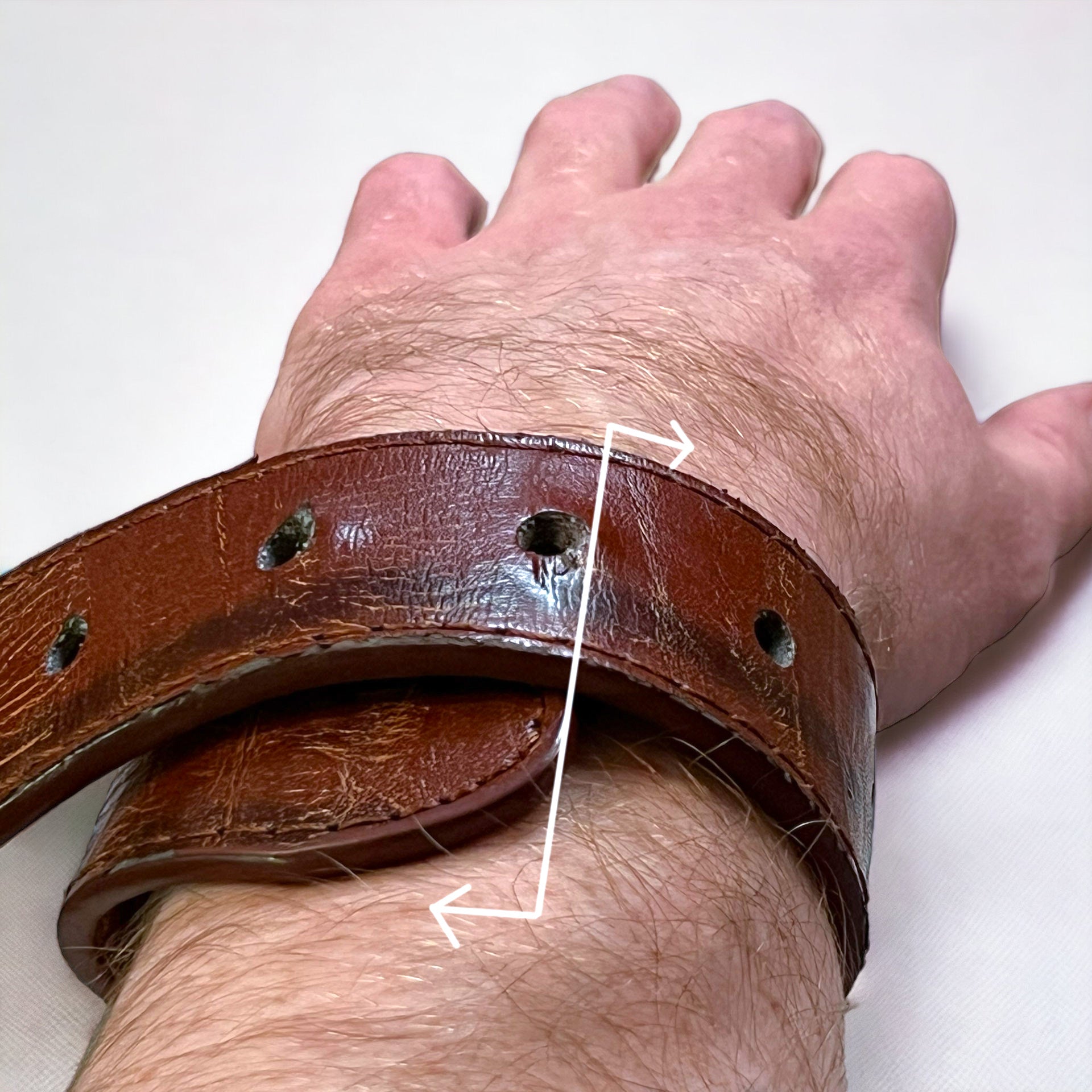 Messen Sie die Handgelenkgröße für das Armband