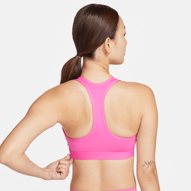 Nike Swoosh On The Run Women's Medium-Support Lightly Lined Sports Bra with  Pockets. Nike PH