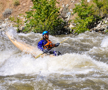 SOTAR Inflatable Kayak on the Rogue River