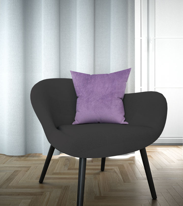 Lavender Velvet Cushion Cover